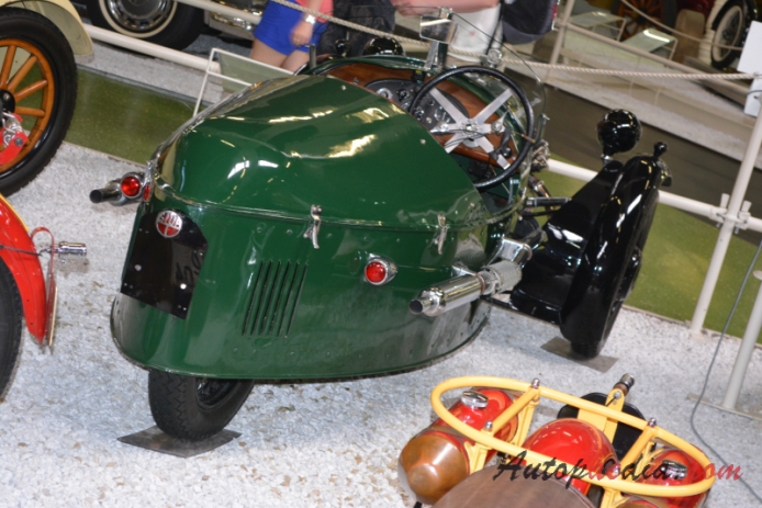 Morgan V-twin three wheelers 1911-1939 (1935 1000ccm SS Super Sports), right rear view