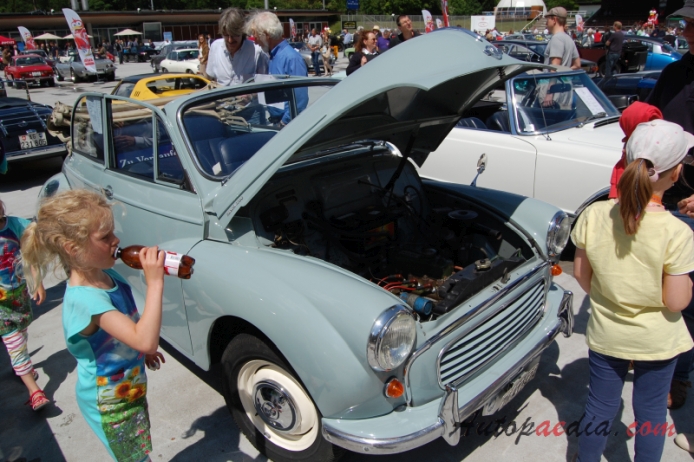 Morris Minor 3. generacja (Minor 1000) 1956-1971 (1959 convertible 2d), prawy przód