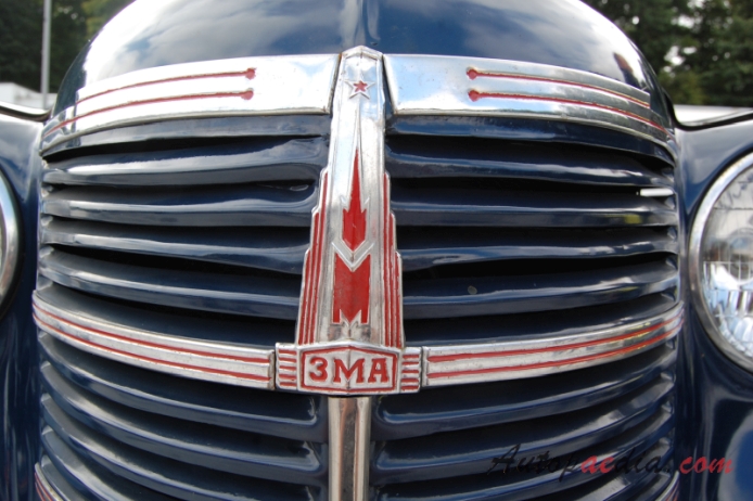 Moskwitch 401 1954-1956 (401-420 saloon 4d), front emblem  