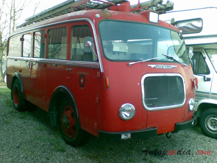 Mowag 4x2 (1959 Feuerwehr Küsnacht-Zch. wóz strażacki), prawy przód