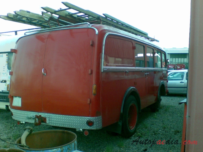 Mowag 4x2 (1959 Feuerwehr Küsnacht-Zch. wóz strażacki), prawy tył