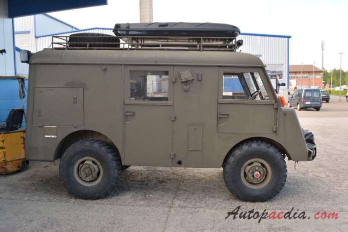 Mowag GW 3500 4x4 T1 195x-19xx (SE 412/ABC Kommandowagen pojazd wojskowy), prawy bok