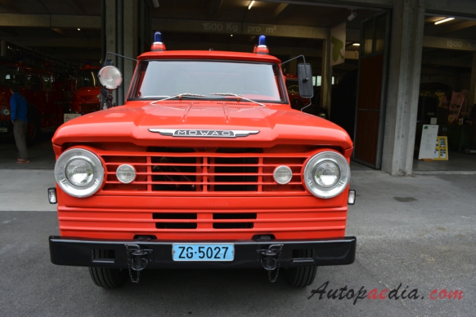 Mowag W300 1968 (SLF wóz strażacki), przód