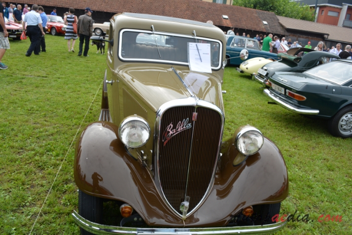 NSU-Fiat 1000 1934-1937 (1936 508 Balilla sedan 2d), front view