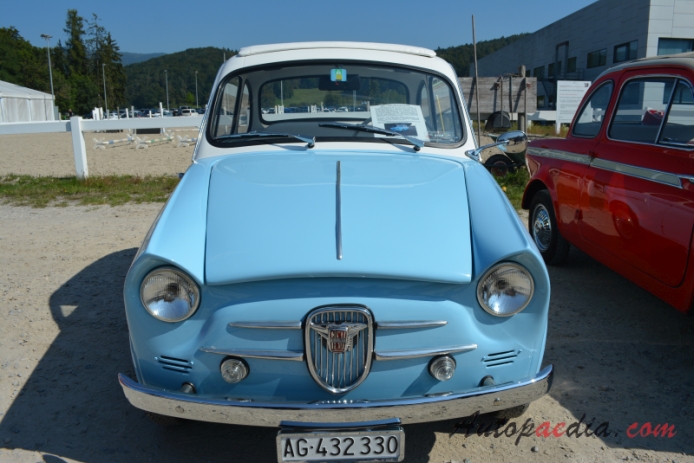 NSU/Fiat Weinsberg 500 1959-1963 (1959 NSU/Fiat Weinsberg 500 Limousette 2d), front view