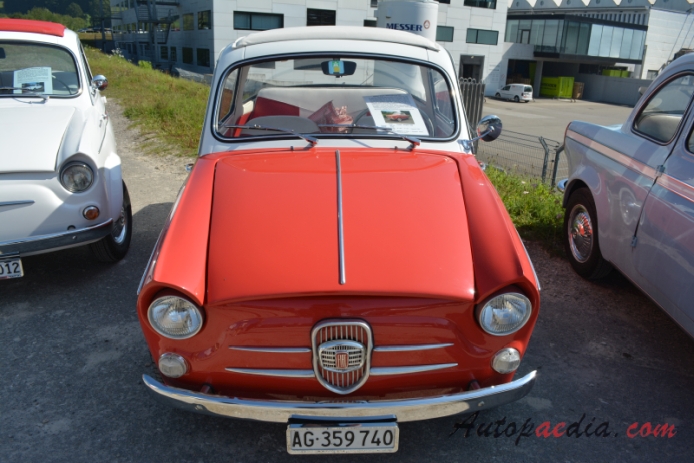 NSU/Fiat Weinsberg 500 1959-1963 (1960 NSU/Fiat Weinsberg 500 Coupé 2d), front view