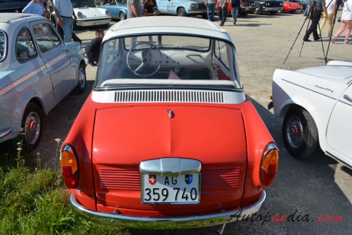 NSU/Fiat Weinsberg 500 1959-1963 (1960 NSU/Fiat Weinsberg 500 Coupé 2d), rear view