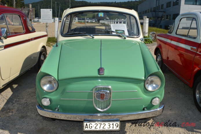 NSU/Fiat Weinsberg 500 1959-1963 (1960 NSU/Fiat Weinsberg 500 Coupé 2d), przód