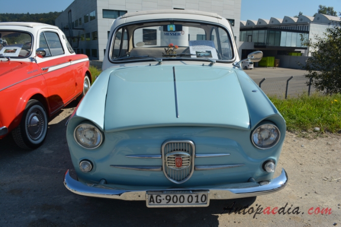 NSU/Fiat Weinsberg 500 1959-1963 (1960 NSU/Fiat Weinsberg 500 Limousette 2d), front view