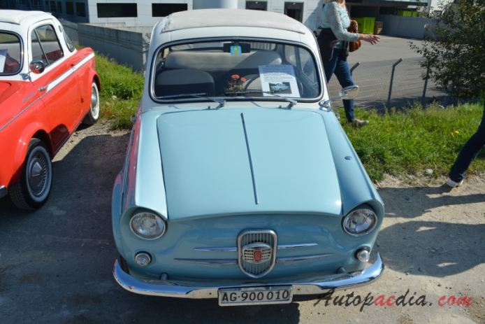 NSU/Fiat Weinsberg 500 1959-1963 (1960 NSU/Fiat Weinsberg 500 Limousette 2d), przód