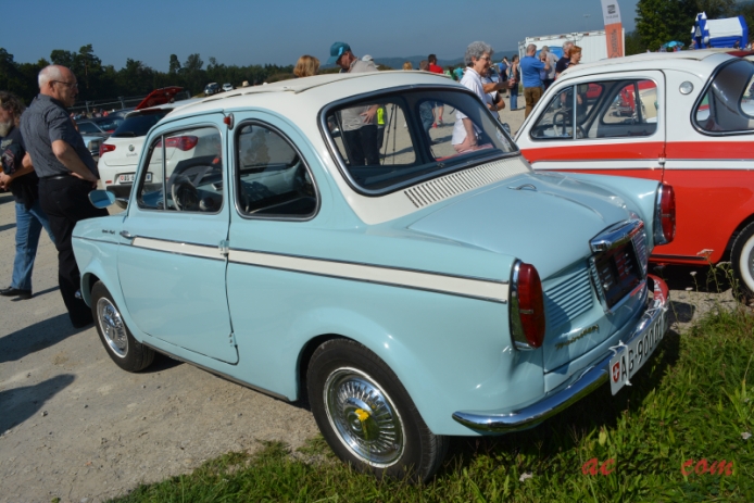 NSU/Fiat Weinsberg 500 1959-1963 (1960 NSU/Fiat Weinsberg 500 Limousette 2d),  left rear view