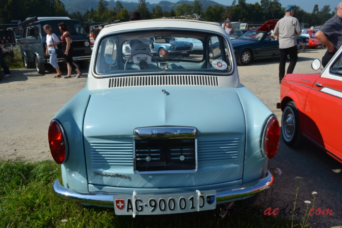 NSU/Fiat Weinsberg 500 1959-1963 (1960 NSU/Fiat Weinsberg 500 Limousette 2d), tył