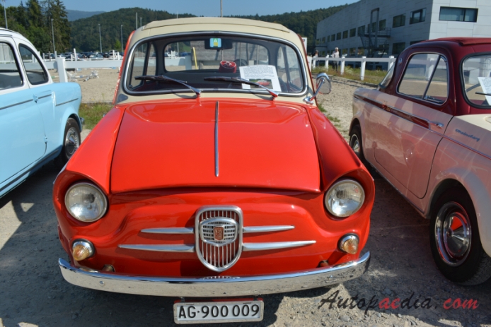 NSU/Fiat Weinsberg 500 1959-1963 (1962 NSU/Fiat Weinsberg 500 Coupé 2d), front view