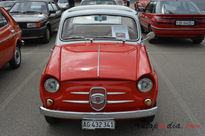 NSU/Fiat Weinsberg 500 1959-1963 (1963 NSU/Fiat Weinsberg 500 Coupé 2d), front view