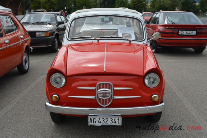 NSU/Fiat Weinsberg 500 1959-1963 (1963 NSU/Fiat Weinsberg 500 Coupé 2d), front view