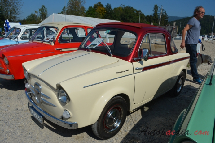 NSU/Fiat Weinsberg 500 1959-1963 (1963 Neckar Weinsberg Coupé 2d), lewy przód