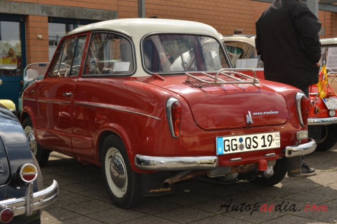 NSU Prinz III 1960-1962 (1961),  left rear view