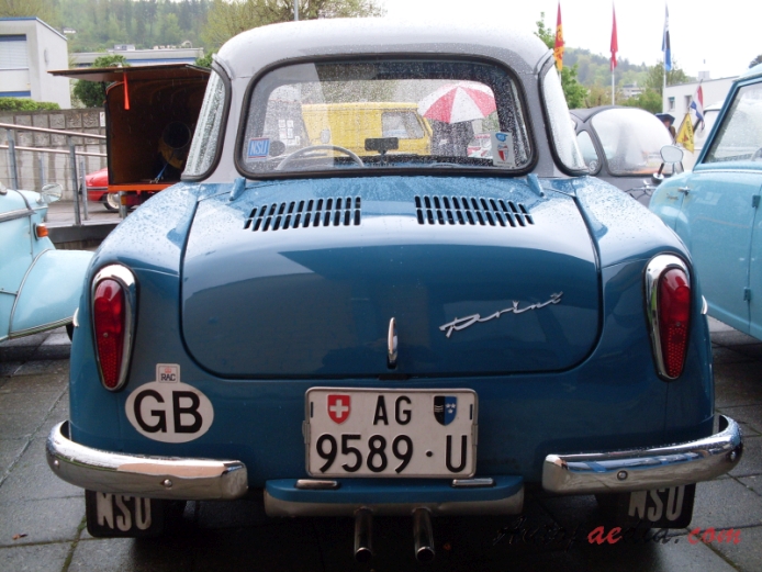 NSU Prinz I 1958-1960 (1960), rear view