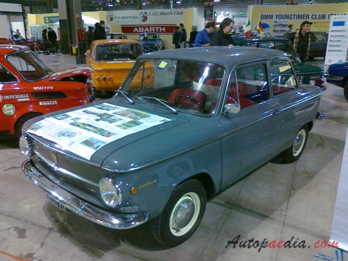 NSU Prinz IV 1961-1973 (1961-1969 sedan 2d), lewy przód