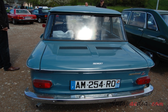 NSU Prinz IV 1961-1973 (1969-1973 NSU Prinz 4 L sedan 2d), rear view