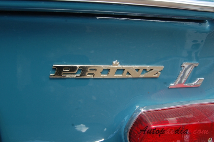 NSU Prinz IV 1961-1973 (1969-1973 NSU Prinz 4 L sedan 2d), rear emblem  