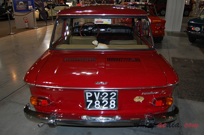 NSU Prinz IV 1961-1973 (1969-1973 NSU Prinz 4 L sedan 2d), tył