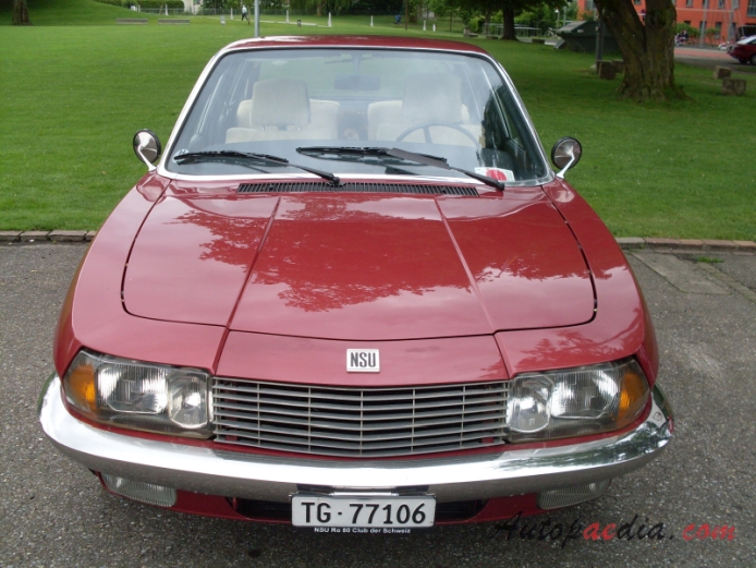 NSU Ro 80 1967-1977, front view