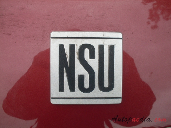 NSU Ro 80 1967-1977, front emblem  