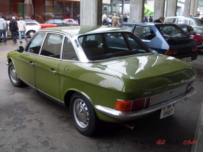 NSU Ro 80 1967-1977 (1969),  left rear view