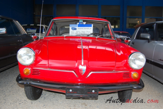 NSU Sport Prinz 1958-1967 (1965 598ccm Coupé 2d), front view
