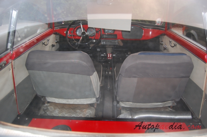 NSU Sport Prinz 1958-1967 (1965 598ccm Coupé 2d), wnętrze