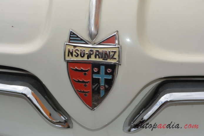 NSU Sport Prinz 1958-1967 (Coupé 2d), front emblem  