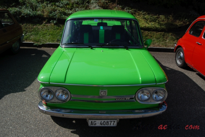 NSU TT (Type 67c) 1967-1972 (NSU 1200 TT sedan 2d), front view