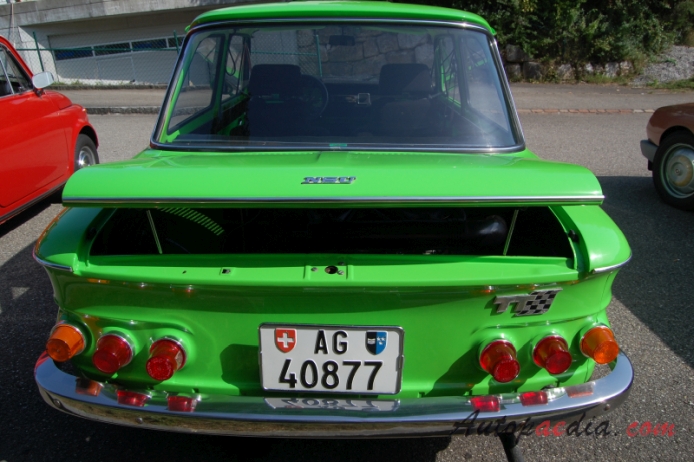 NSU TT (Type 67c) 1967-1972 (NSU 1200 TT sedan 2d), rear view