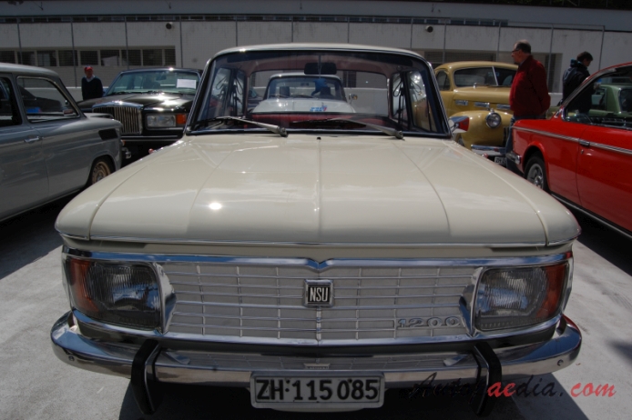 NSU 1200 1967-1973 (NSU 1200 C sedan 2d), front view