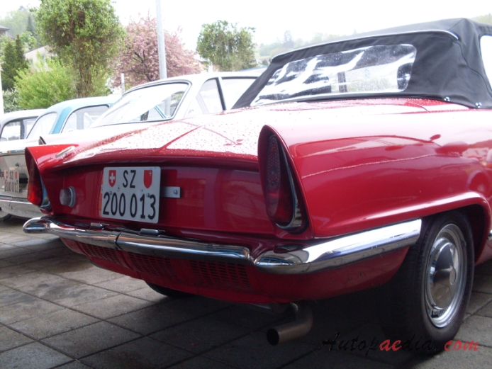 NSU Wankel Spider 1964-1967 (1965), rear view
