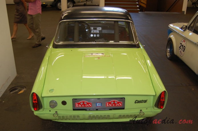 NSU Wankel Spider 1964-1967 (1965), rear view