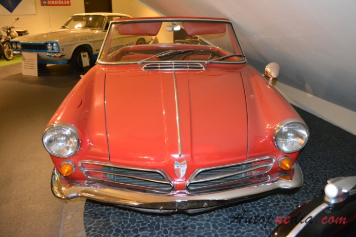 NSU Wankel Spider 1964-1967 (1966 cabriolet 2d), front view