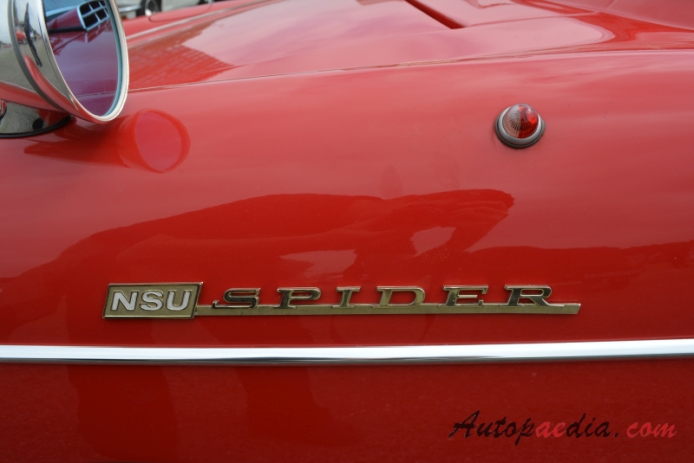 NSU Wankel Spider 1964-1967 (cabriolet 2d), side emblem 