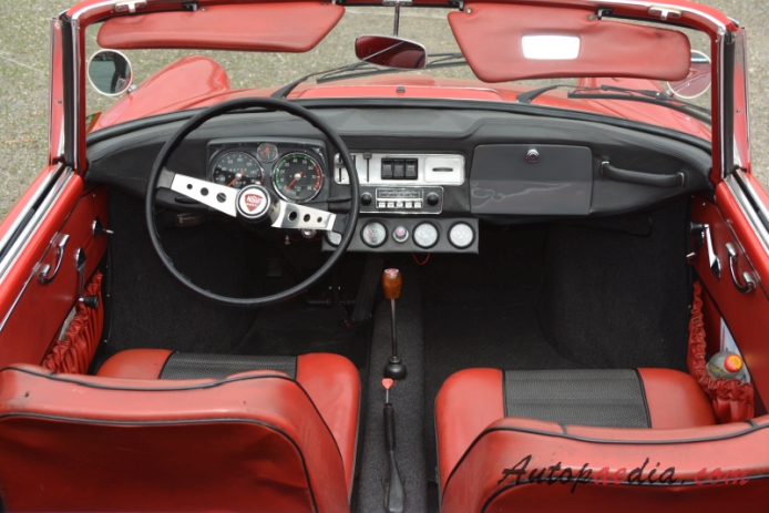NSU Wankel Spider 1964-1967 (cabriolet 2d), wnętrze