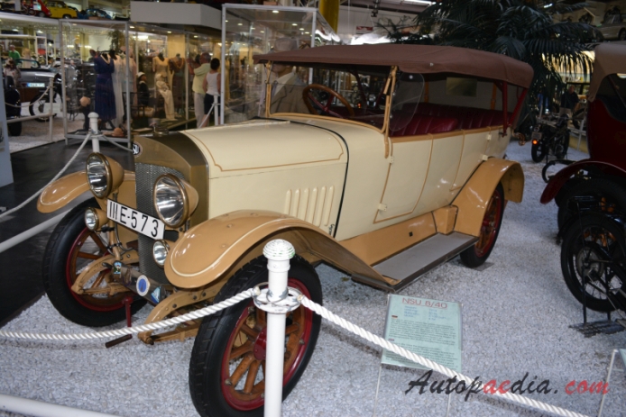 NSU 8/40 PS 1925-1927 (touring car), lewy przód