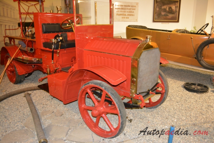 NW type K 1909-1911 (wóz strażacki), prawy przód
