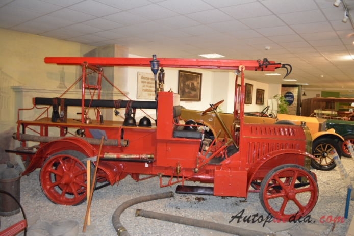 NW type K 1909-1911 (wóz strażacki), prawy bok