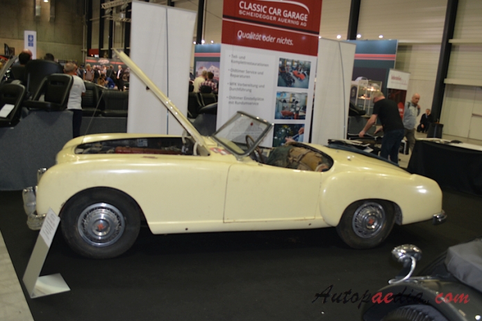 Nash-Healey 1951-1954 (1953 roadster 2d), lewy bok