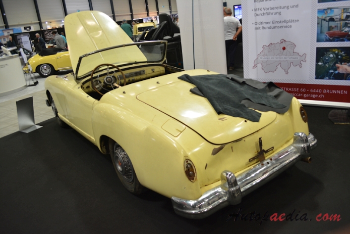 Nash-Healey 1951-1954 (1953 roadster 2d), lewy tył
