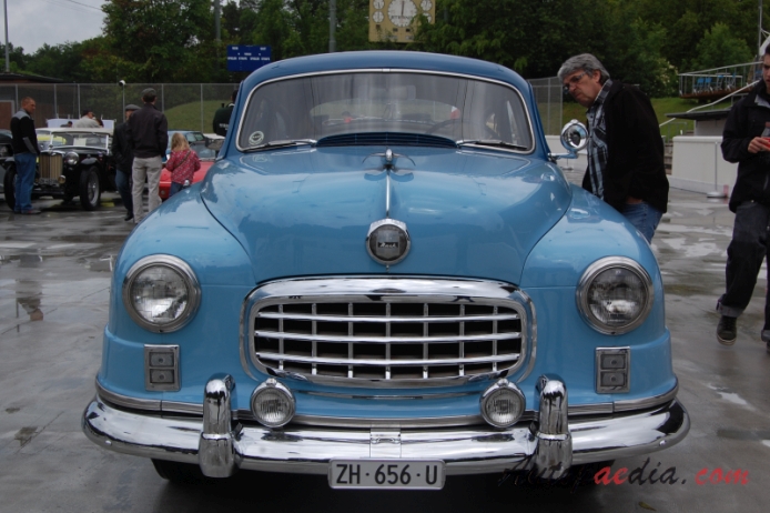 Nash Ambassador 3rd generation 1949-1951 (1951 Custom Hydramatic saloon 4d), front view