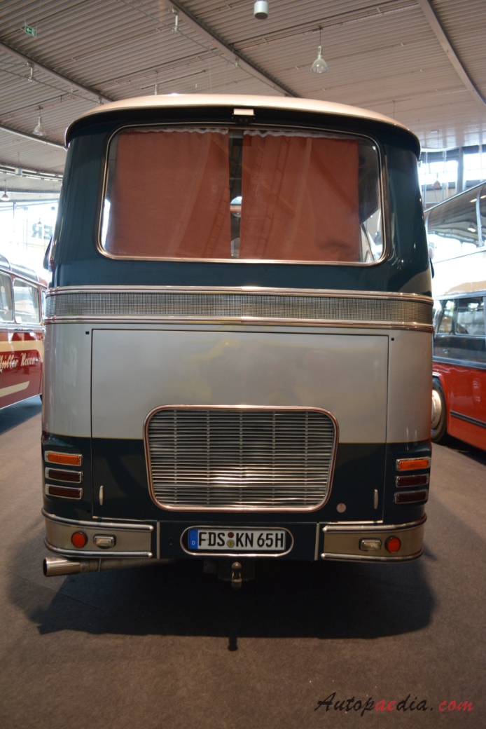 Aufwärter Neoplan Sonderfahrzeug 1965 (Wohnmobil), tył