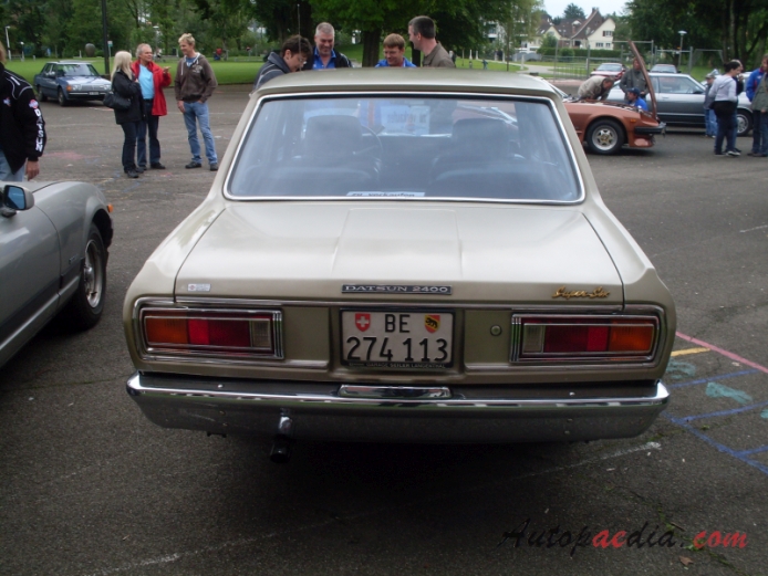 Nissan (Datsun) Cedric 2. generacja (130 series) 1965-1971 (1970-1971 Mark V Datsun 2400 Super Six), tył