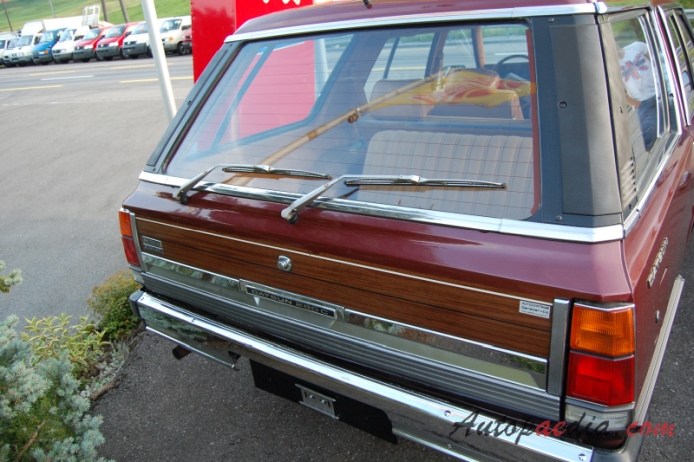 Nissan (Datsun) Cedric 5th generation (430 series) 1979-1983 (1981 280C station wagon 5d), rear view