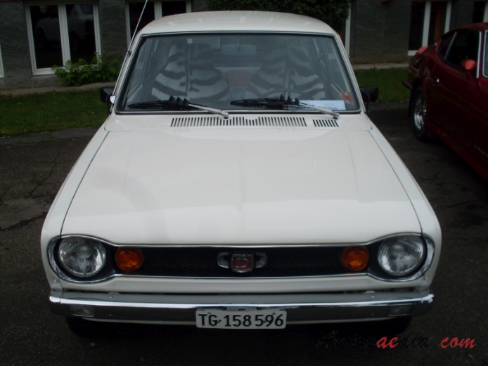 Nissan (Datsun) Cherry 1. generacja (E10 Series, Datsun 100A) 1970-1974 (1972 Coupé 2d 1.1L), przód